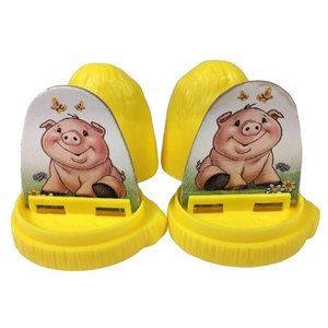 2 Old MacDonald Had a Farm Electronic Board Game Pink Pig Hay Stack Movers Pawns